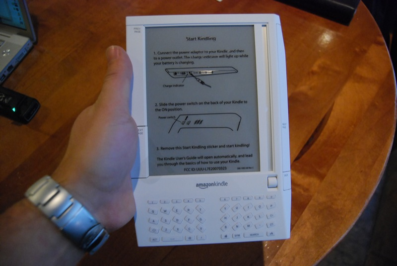 Illustration for article titled Amazon Kindle Hands-On and Questions Answered (Gallery)